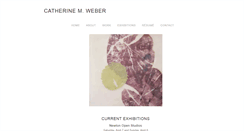Desktop Screenshot of catherinemweber.com